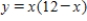 Find the volume of the solid of revolution obtained by revolving the region bounded by the graphs of the given functions about the x-axis. ​   and  