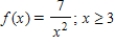 Find the area of the region under the given curve   over the indicated interval. ​   ​ A)    B)    C)    D)  ​   E)  ​  
