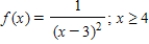 Find the area of the region under the given curve   over the indicated interval. ​  