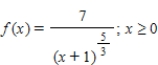 Find the area of the region under the given curve   over the indicated interval. ​  