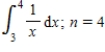 Use the trapezoidal rule and Simpson's rule to approximate the value of the definite integral. Compare your result with the exact value of the integral. Please give the answer to four decimal places. ​   ​ Trapezoidal rule:__________ ​ Simpson's rule: __________ ​ Exact value: __________