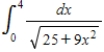Use the table of integrals to find the given integral. ​   ​ A)    B)    C)    D)   