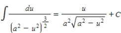 Use the formula ​   ​ to find the integral. ​  
