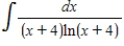 Use the table of integrals to find the integral. ​   ​