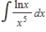 Find the indefinite integral. ​   ​ A)    B)    C)  ​   D)  ​   E)  ​  