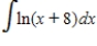 Find the indefinite integral. ​   ​ A)  ​   B)  ​   C)  ​   D)  ​   E)  ​  