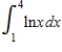 Evaluate the definite integral by using the method of integration by parts. �​   ​ A)  ​   B)  ​   C)  ​   D)  ​   E)  ​  