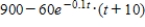 Sales of the latest recording by Brittania, a British rock group, are currently   units/week (each unit representing 10,000 discs) , where t denotes the number of weeks since the recording's release. Find an expression that gives the total number of discs sold as a function of t. ​ A)    B)  ​   C)  ​   D)  ​   E)  ​  