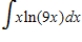 Find the indefinite integral. ​  