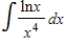 Find the indefinite integral. ​  