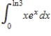 Evaluate the definite integral by using the method of integration by parts. ​  