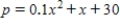 The quantity demanded x (in units of a hundred)  of the miniature cameras per week is related to the unit price p (in dollars)  by ​ ​   ​ And the quantity x (in units of a hundred)  that the supplier is willing to make available in the market is related to the unit price p (in dollars)  by ​   ​ If the market price is set at the equilibrium price, find the consumers' surplus and the producers' surplus. Please round the answers to the nearest dollar. ​ A)  The consumers' surplus: $22,075, the producers' surplus: $26,872 B)  The consumers' surplus: $6,667, the producers' surplus: $11,667 C)  The consumers' surplus: $22,161, the producers' surplus: $39,729 D)  The consumers' surplus: $11,667, the producers' surplus: $6,667 E)  The consumers' surplus: $39,729, the producers' surplus: $22,161