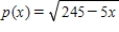 It is known that the quantity demanded of a certain make of portable hair dryer is x hundred units/week and the corresponding wholesale unit price is ​   ​ dollars. Determine the consumers' surplus if the wholesale market price is set at $10/unit. Round your answer to the nearest dollar. ​ $__________