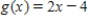 Sketch the region completely enclosed by the graphs of the given functions f and G.   and   ​ A)  ​     sq units. ​ B)  ​     sq units. ​ C)  ​     sq units. ​ D)  ​     sq units. ​