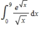Evaluate the definite integral. ​   ​ A)    B)    C)    D)    E)   