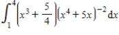 Evaluate the definite integral. ​  