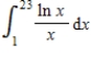 Evaluate the given definite integral. ​  