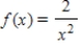 Find the area of the region under the graph of the function ​   ​ On the interval   . ​ A)    sq units B)    sq units C)    sq units D)    sq units