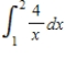 Evaluate the definite integral. ​   ​ A)    B)    C)    D)   