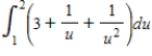 Evaluate the definite integral. ​   ​ A)    B)    C)    D)    E)   
