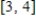 Find the area of the region under the graph of the function f on the interval   . ​   ;  