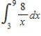 Evaluate the definite integral. ​  