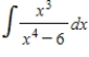 Find the indefinite integral. ​   ​ A)    B)    C)    D)    E)   