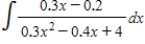Find the indefinite integral. ​   ​ A)    B)    C)    D)   