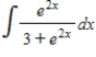 Find the indefinite integral. ​   ​ A)    B)    C)    D)    E)   