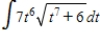 Find the indefinite integral. ​  