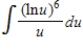 Find the indefinite integral. ​  
