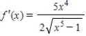 Find the function   given that the slope of the tangent line to the graph of   at any point   is   and that the graph of   passes through the given point. ​   ;  