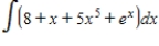 Find the indefinite integral. ​   ​ A)    B)    C)    D)   