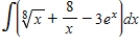 Find the indefinite integral. ​   ​ A)    B)    C)    D)   