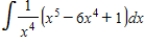 Find the indefinite integral. ​  