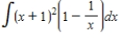 Find the indefinite integral. ​  