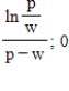 <strong>The concentration of a drug in grams/cubic centimeter (g/cm3) t minutes after it has been injected into the bloodstream is given by where w, p, and k are positive constants, with p > w. At what time is the concentration of the drug the greatest? What will be the concentration of the drug in the long run? </strong> A) B) C) D) 