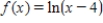 Use the curve-sketching guideline, to select the graph of the function. ​   ​ A)  ​   B)  ​   C)  ​  