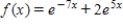 Find the second derivative of the function. ​   ​ A)    B)  ​   C)  ​   D)  ​  
