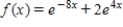 Find the second derivative of the function. ​  