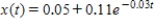 The concentration of a drug in an organ at any time t (in seconds)  is given by   where   is measured in grams/cubic centimeter   . ​ How long would it take for the concentration of the drug in the organ to reach 0.15   ? ​ How long would it take for the concentration of the drug in the organ to reach 0.12   ? ​ Round your answer to the nearest hundredth. ​ A)  3.17 seconds; 15.11 seconds B)  3.18 seconds; 15.07 seconds C)  3.16 seconds; 15.10 seconds D)  3.21 seconds; 15.05 seconds