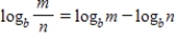 Use the definition of a logarithm to prove   . Hint: Let    and   . Then,    and   A)  let   and    so that    and    . Then   and by definition,   ; that is   B)  Let   and   so that   and  . Then  and by definition,    ; that is   C)  Let   and    so that   and   . Then    and by definition,   ; that is  