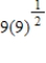 Evaluate the expression. ​   ​ A)  36 B)  28 C)  3 D)  27