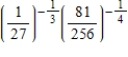 Evaluate the expression. ​   ​ A)    B)    C)    D)    E)   