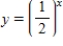 Sketch the graphs of the given functions on the same axes. ​   and   ​ A)  ​   B)  ​   C)  ​  