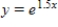 Sketch the graphs of the given functions on the same axes. ​   and   ​ A)  ​   B)  ​   C)  ​  