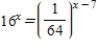 Solve the equation for   . ​  