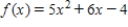 Find the absolute maximum value and the absolute minimum value, if any, of the given function. ​   ​ A)  Absolute maximum value:   ; absolute minimum value: none B)  Absolute maximum value:   ; absolute minimum value: none C)  Absolute maximum value: none; absolute minimum value:   D)  No absolute extrema