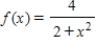 Find the absolute maximum value and the absolute minimum value, if any, of the given function. ​   ​ A)  Absolute maximum value: 4; absolute minimum value: none B)  Absolute maximum value: 2; absolute minimum value: - 2 C)  Absolute maximum value: 2; absolute minimum value: none D)  No absolute extrema
