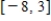 Find the absolute maximum value and the absolute minimum value, if any, of the given function. ​   on   ​ A)  Absolute maximum value: 75; absolute minimum value: - 134 B)  Absolute maximum value: 26; absolute minimum value: - 134 C)  Absolute maximum value: 26; absolute minimum value: - 6 D)  Absolute maximum value: 75; absolute minimum value: - 6 E)  No absolute extrema